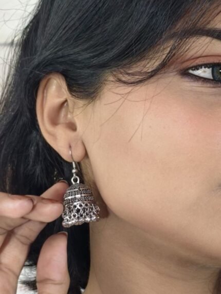 Shahi Oxidized Jhumky