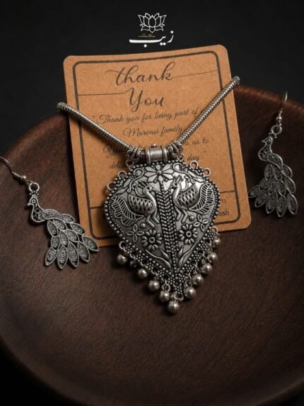 Moor Thappa Mala Earring Set
